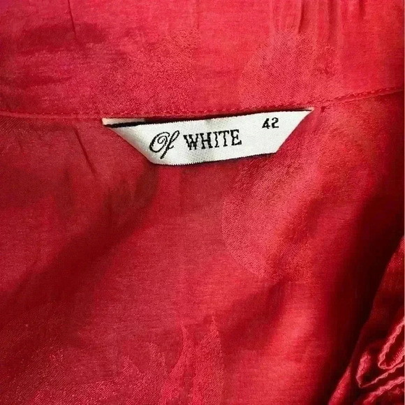 Beautiful Coral Long Sleeve Blouse - Picture 5 of 10